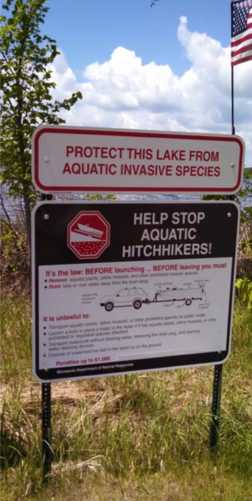 Protect this Lake From Aquatic Invasive Species